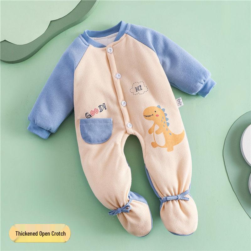 Newborn Footed Romper: 180g Quilted Cotton, 0-6 Months, Adorable Design for Autumn/Winter. 73cm (14-18 lbs) синій
Newborn Footed Romper: 180g Quilted Cotton, 0-6 Months, Adorable Design for Autumn/Winter. 73cm (14-18 lbs) синій