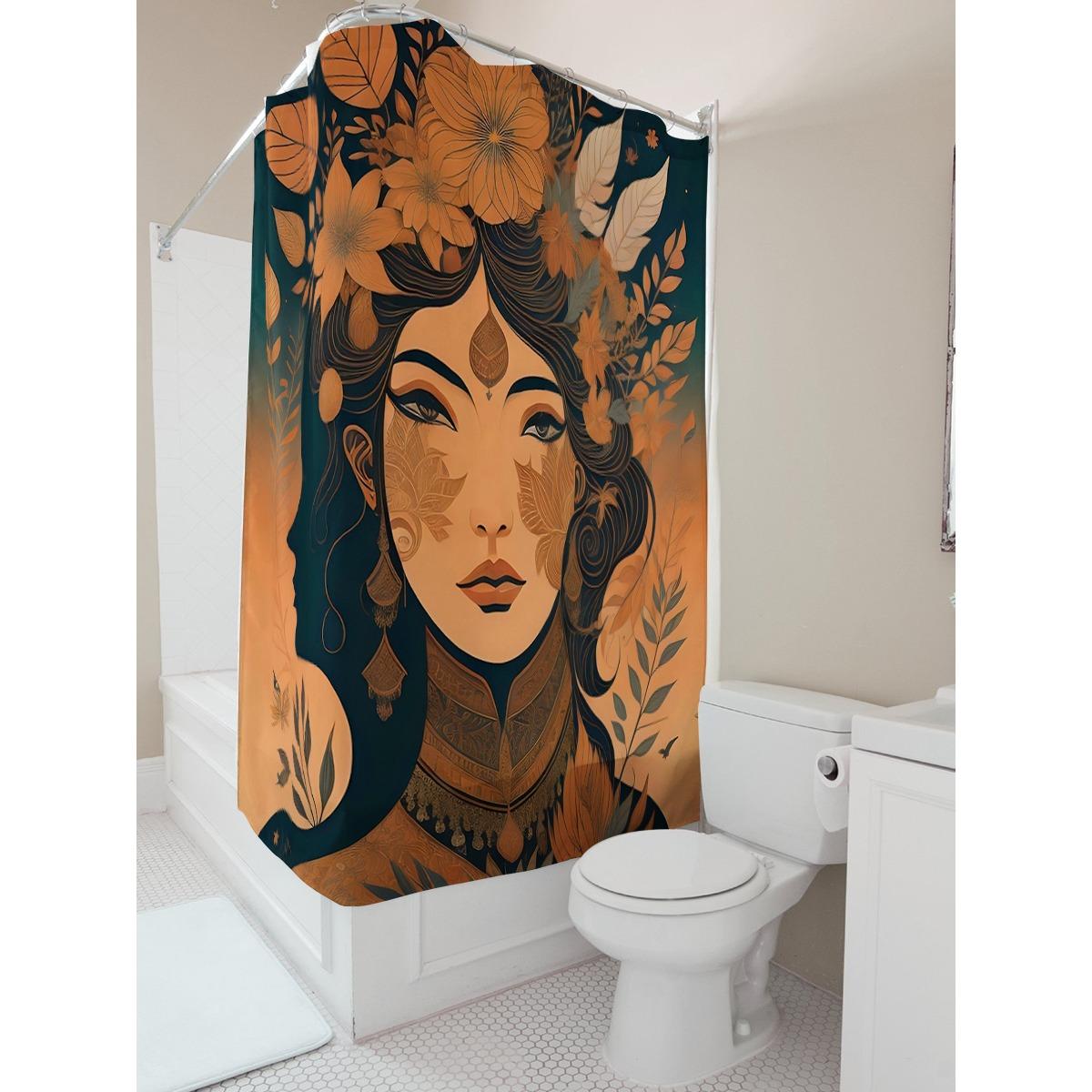 Floral Woman In Autumn Colors Waterproof Shower Curtain W60H190(CM)-1 Pcs
Floral Woman In Autumn Colors Waterproof Shower Curtain W60H190(CM)-1 Pcs