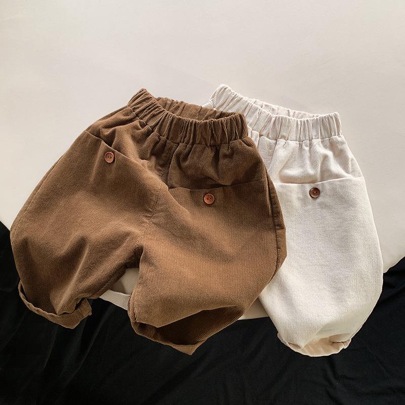 Spring Girls Corduroy Casual Pants - Toddler Baby Korean Style Loose Fit 100 cm темный кофе
Spring Girls Corduroy Casual Pants - Toddler Baby Korean Style Loose Fit 100 cm темный кофе