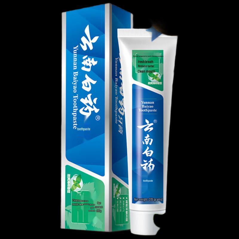 Yunnan Baiyao Refreshing Mint Toothpaste Set
Yunnan Baiyao Refreshing Mint Toothpaste Set