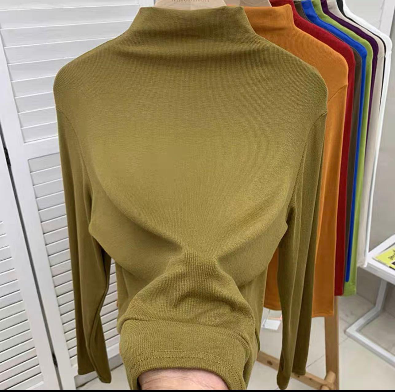 Женская модальная рубашка с полувысоким воротником и длинным рукавом на флисовой подкладке 2025 - Новая осенне-зимняя мода L
Женская модальная рубашка с полувысоким воротником и длинным рукавом на флисовой подкладке 2025 - Новая осенне-зимняя мода L