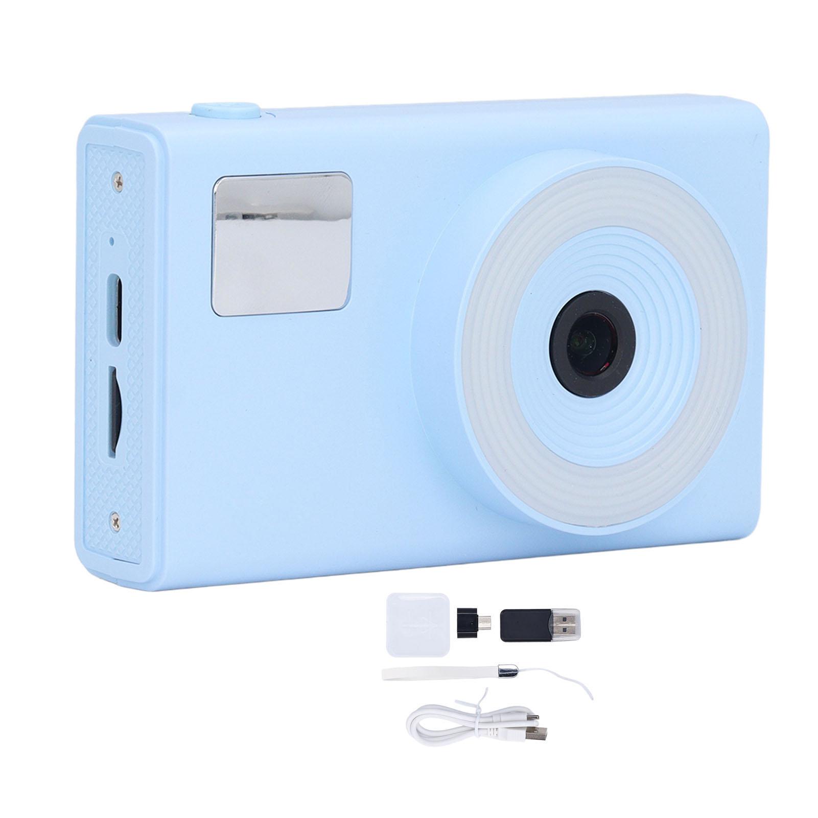 Digital Camera 48MP 4K UHD 16x Digital Zoom 2.4 Inch Screen Portable Compact Selfie Camera with синій
Digital Camera 48MP 4K UHD 16x Digital Zoom 2.4 Inch Screen Portable Compact Selfie Camera with синій