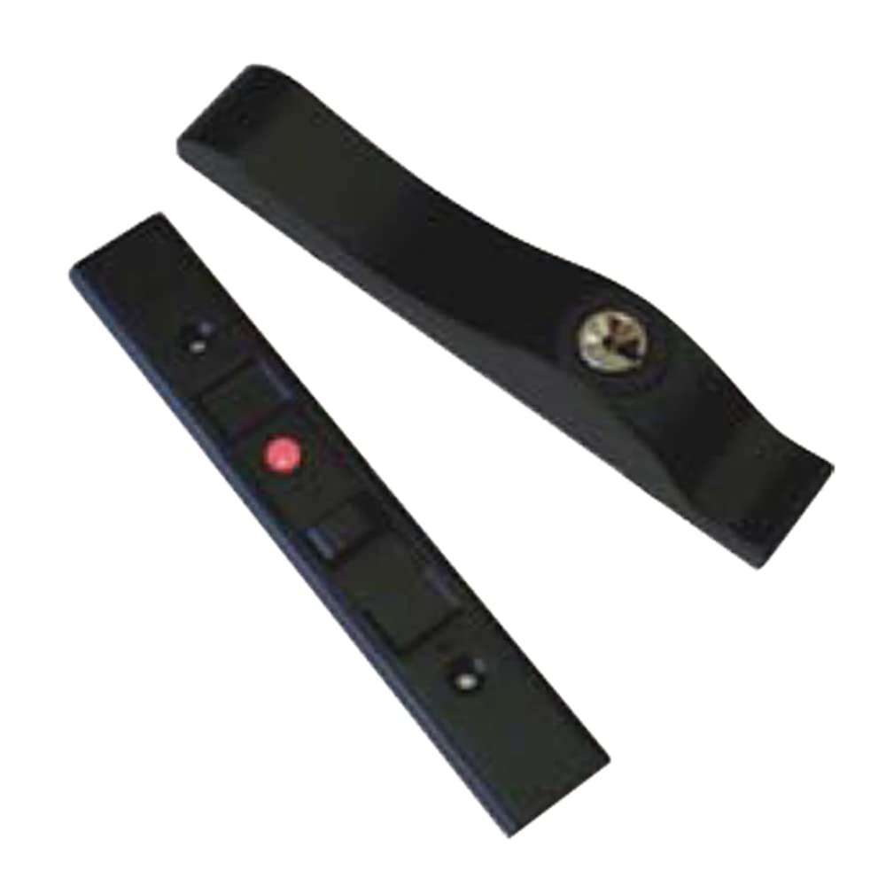 Универсальный замок для раздвижных дверей Daikoku Seisakusho, черный BJ-1 чёрный 
Универсальный замок для раздвижных дверей Daikoku Seisakusho, черный BJ-1 чёрный