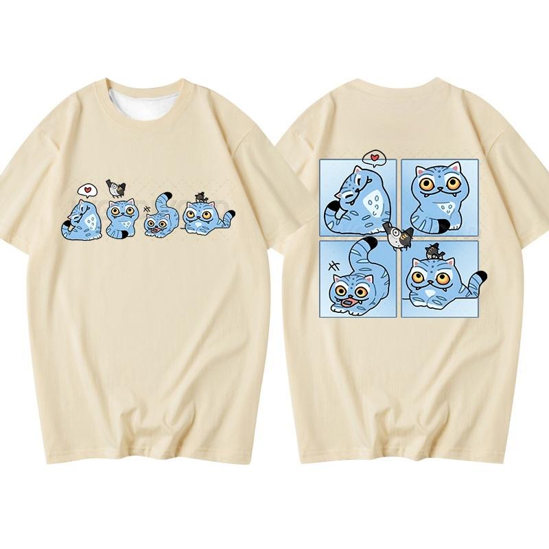 Kpop Demon Hunters T-shirt Tiger&Bird T-shirt Print Summer Plus Size Men s and Women s Quick Popular Short Sleeved S
Kpop Demon Hunters T-shirt Tiger&Bird T-shirt Print Summer Plus Size Men s and Women s Quick Popular Short Sleeved S