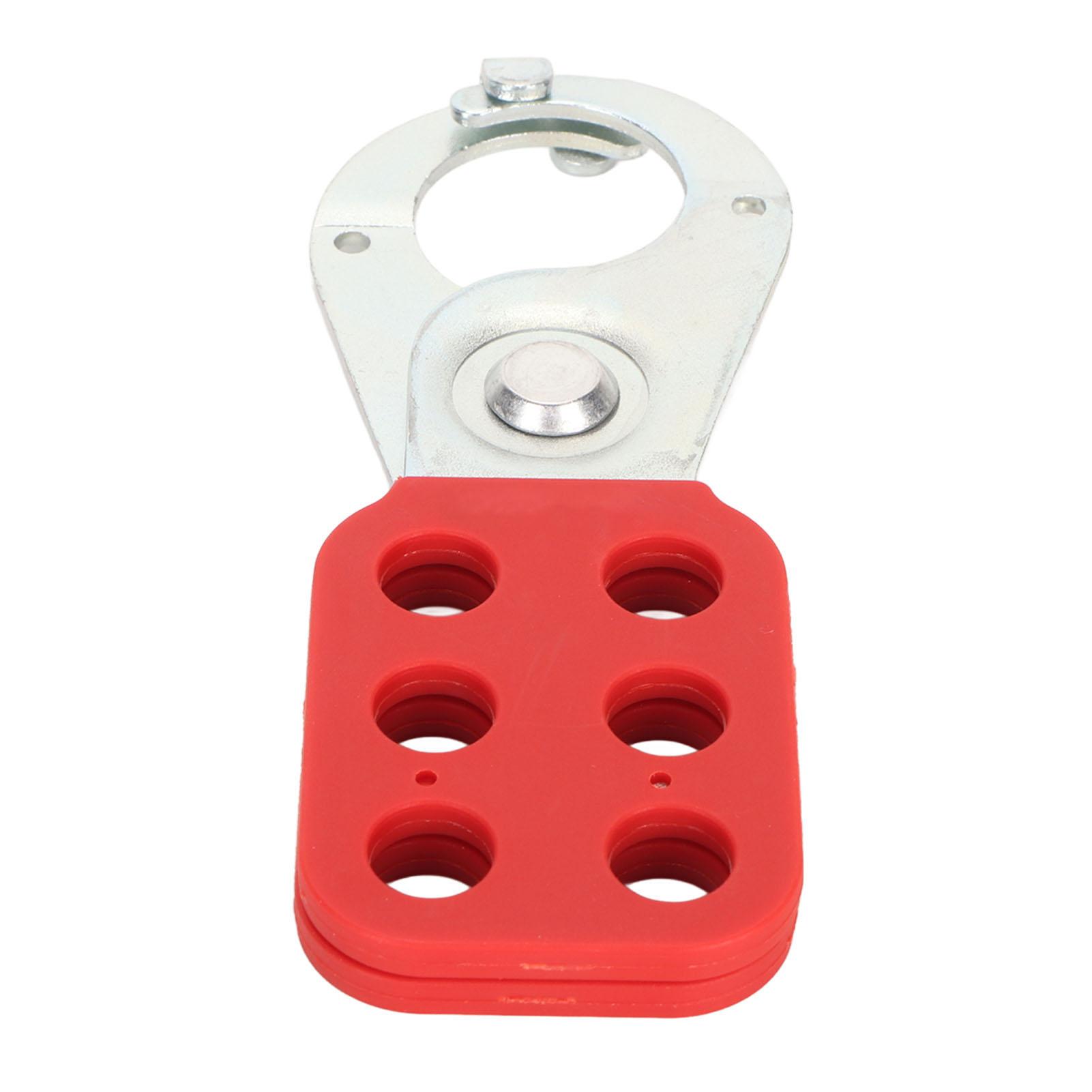 Lockout Hasp 6 Holes Insulated Safety Lockout Tagout Hasp for Industrial Lockout Maintenance
Lockout Hasp 6 Holes Insulated Safety Lockout Tagout Hasp for Industrial Lockout Maintenance