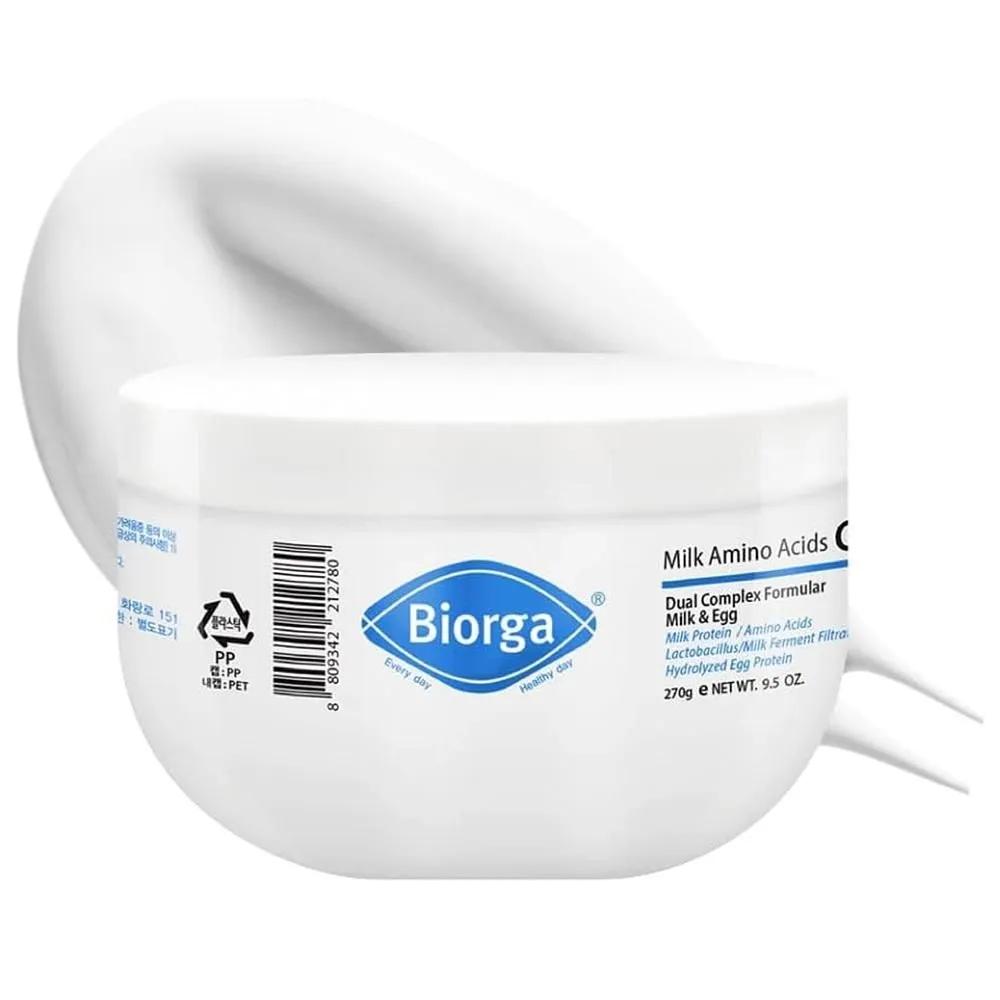 Biorga Milk Amino Acids Cream 270g 1 Pack Large Capacity 9.5 oz (270 g)
Biorga Milk Amino Acids Cream 270g 1 Pack Large Capacity 9.5 oz (270 g)