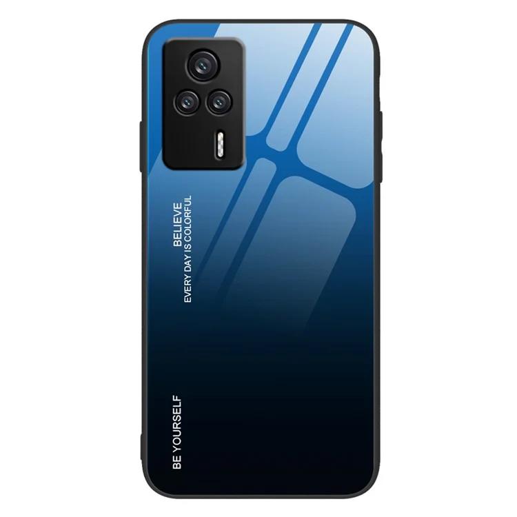 Gradient Color Phone Case for Xiaomi Redmi K60E 5G , Hard Tempered Glass + PC Back TPU Drop Protection Cover
Gradient Color Phone Case for Xiaomi Redmi K60E 5G , Hard Tempered Glass + PC Back TPU Drop Protection Cover