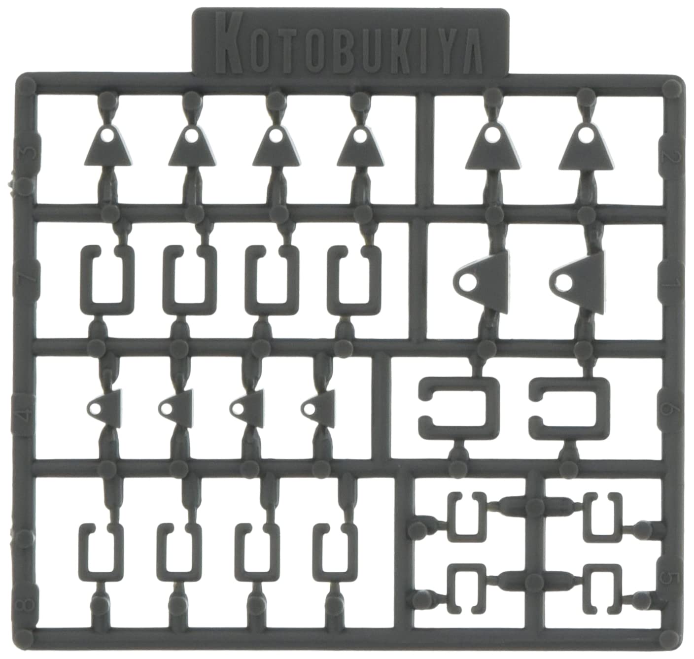 Kotobukiya Modeling Support Goods Plastic Unit Hook Plastic Model Parts P130R M.S.G Non-Scale
Kotobukiya Modeling Support Goods Plastic Unit Hook Plastic Model Parts P130R M.S.G Non-Scale