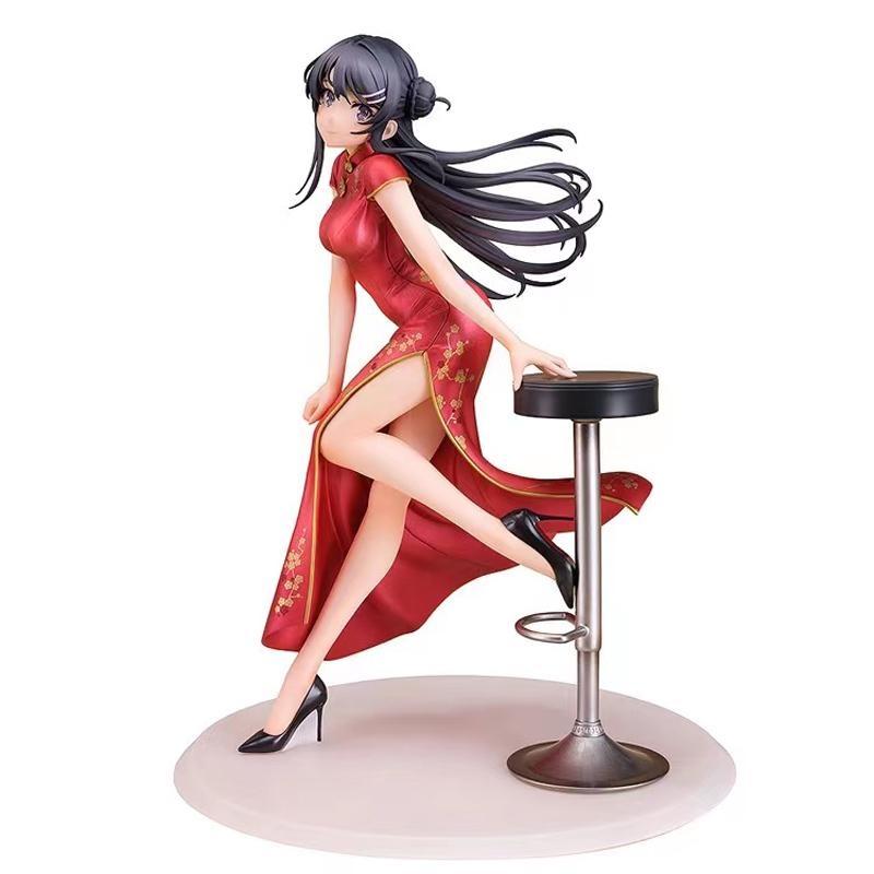 Фигурка девушки из аниме Sakurajima Mai Rascal Does Not Dream of Bunny Girl Senpai, экшн-фигурка, Коллекционная модель, игрушки-куклы красный
Фигурка девушки из аниме Sakurajima Mai Rascal Does Not Dream of Bunny Girl Senpai, экшн-фигурка, Коллекционная модель, игрушки-куклы красный