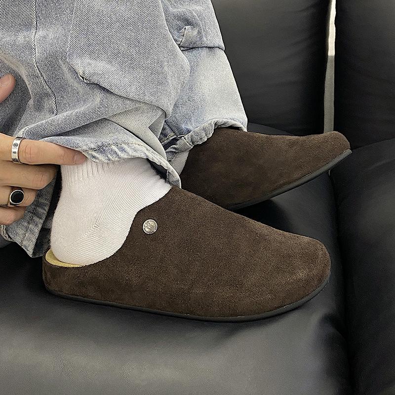 Flying Thunder God Men s Closed-Toe Suede Outdoor Slippers - Breathable Summer Slip-On for Commuting 45 кавовий
Flying Thunder God Men s Closed-Toe Suede Outdoor Slippers - Breathable Summer Slip-On for Commuting 45 кавовий