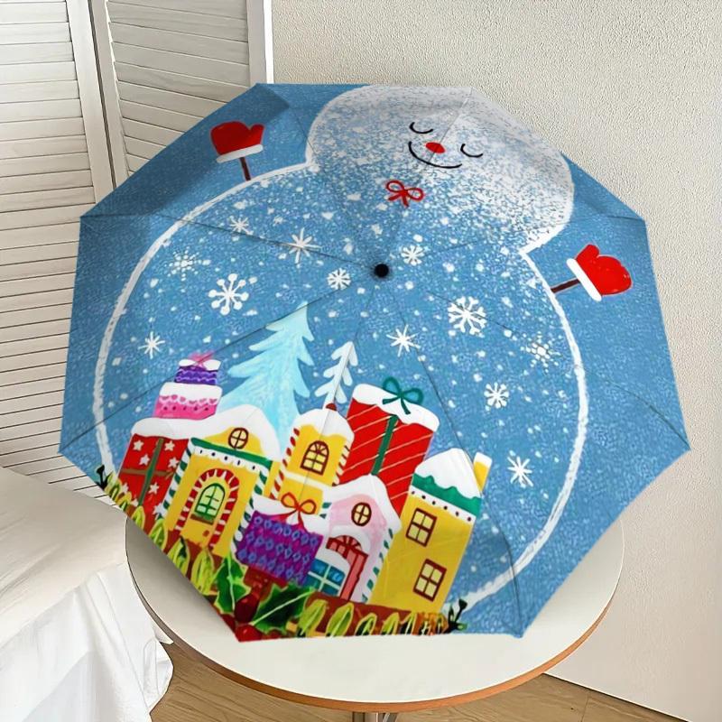 1pc Christmas Snowman Village Umbrella with Plastic Handle,Suitable for All Seasons Home Travel Outdoor UmbrellaDD315
1pc Christmas Snowman Village Umbrella with Plastic Handle,Suitable for All Seasons Home Travel Outdoor UmbrellaDD315