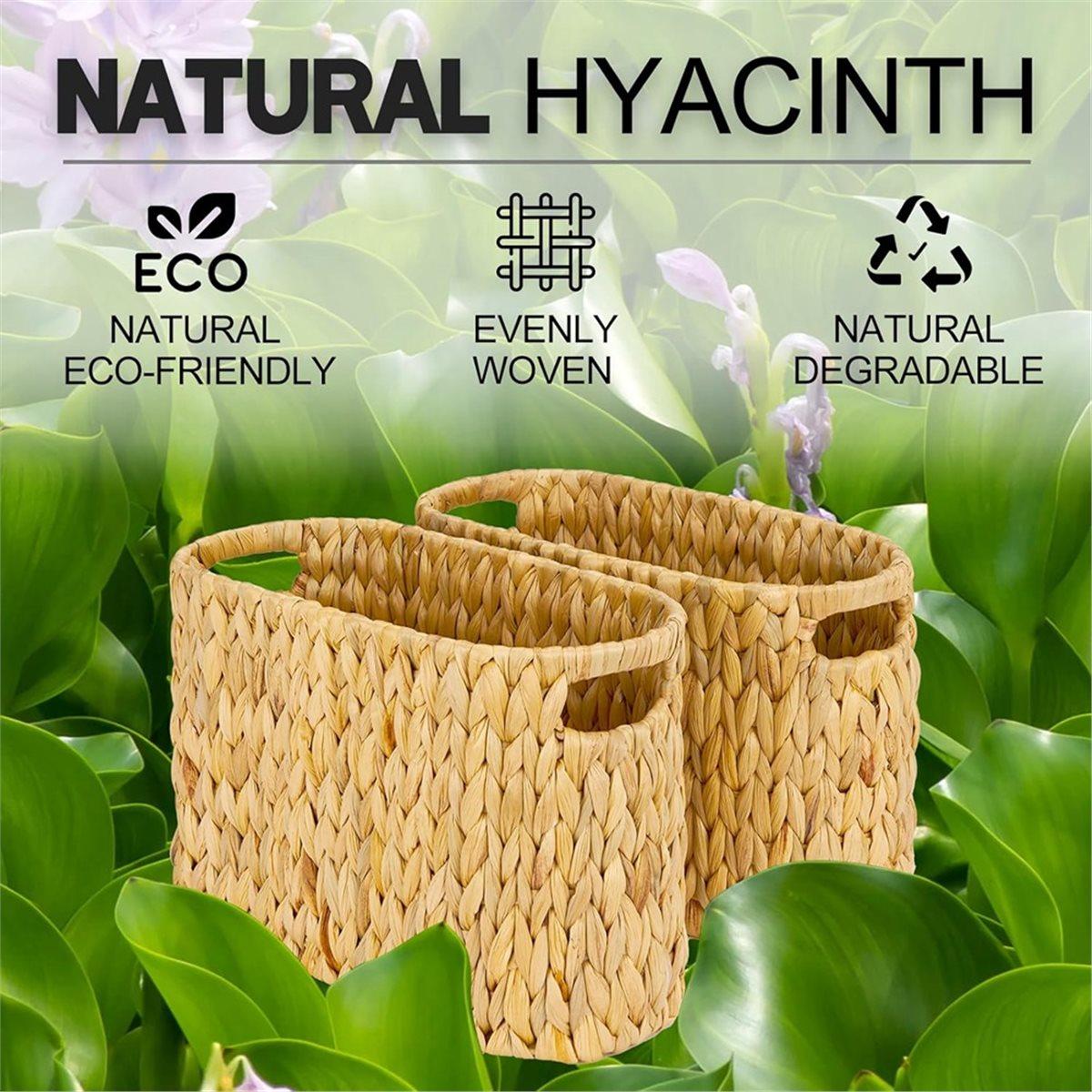 BHBL Toilet Paper Storage Basket, Water Hyacinth Wicker Storage Holder for 6 Rolls Toilet Paper with Built-in Handles China Mainland
BHBL Toilet Paper Storage Basket, Water Hyacinth Wicker Storage Holder for 6 Rolls Toilet Paper with Built-in Handles China Mainland