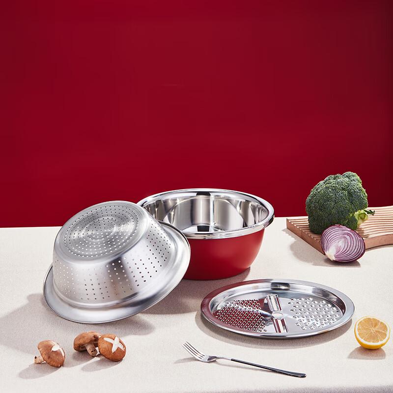 YiBo Stainless Steel 3-Piece Kitchen Set
YiBo Stainless Steel 3-Piece Kitchen Set