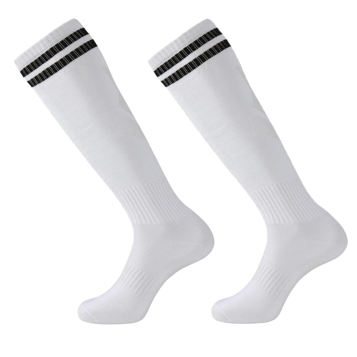 1 пара футбольных носков в полоску, высокие носки для софтбола, бейсбола, командных видов спорта, дышащие футбольные носки для мужчин и женщин
1 пара футбольных носков в полоску, высокие носки для софтбола, бейсбола, командных видов спорта, дышащие футбольные носки для мужчин и женщин