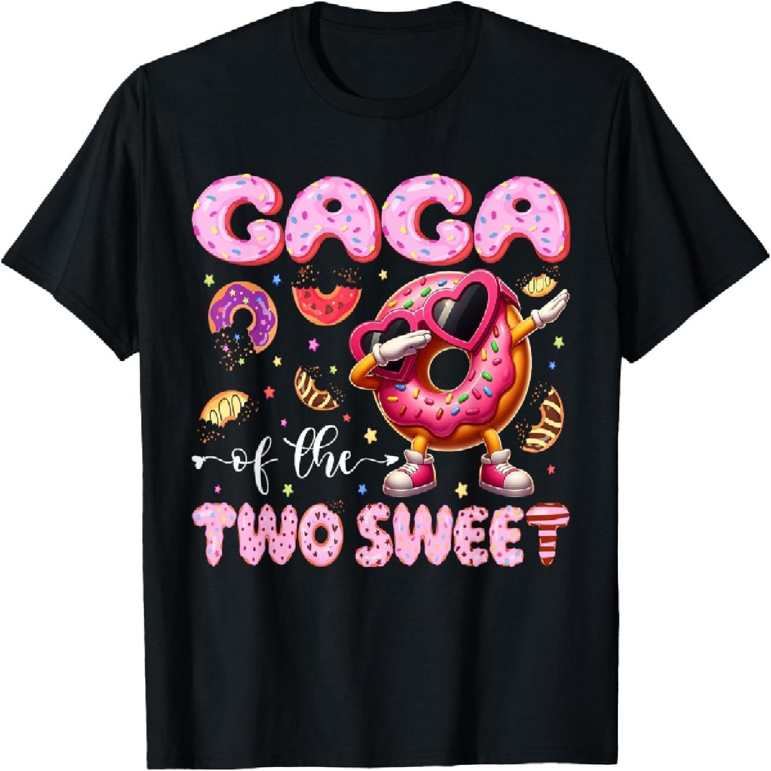 GAGA Of The Two Sweet Donut Birthday Family Theme Girl T-Shirt XXXXXL чорний
GAGA Of The Two Sweet Donut Birthday Family Theme Girl T-Shirt XXXXXL чорний