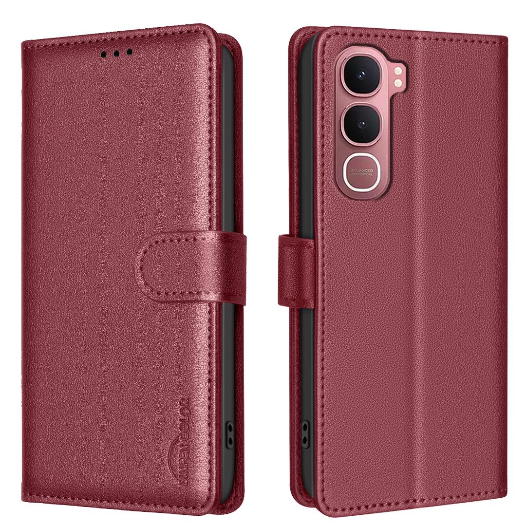 For vivo Y31 5G Leather Case BINFEN COLOR BF32 Wallet RFID Blocking Phone Cover
For vivo Y31 5G Leather Case BINFEN COLOR BF32 Wallet RFID Blocking Phone Cover