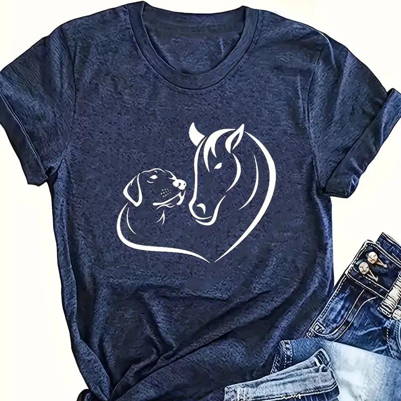 Женская летняя футболка Ретро мода Футболки с коротким рукавом Повседневные топы с принтом маленьких животных 8XL синий
Женская летняя футболка Ретро мода Футболки с коротким рукавом Повседневные топы с принтом маленьких животных 8XL синий