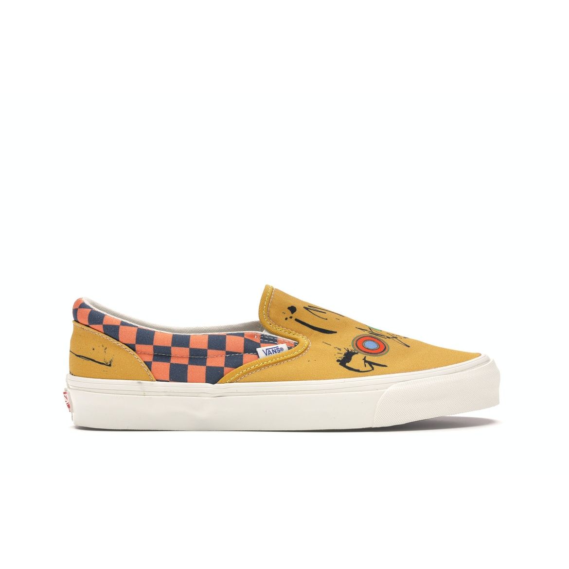 Кроссовки унисекс без шнуровки Vans Ralph Steadman x OG Classic Slip-On LX Gonzovationist Желто-Белый VN0A45JKVQO
Кроссовки унисекс без шнуровки Vans Ralph Steadman x OG Classic Slip-On LX Gonzovationist Желто-Белый VN0A45JKVQO