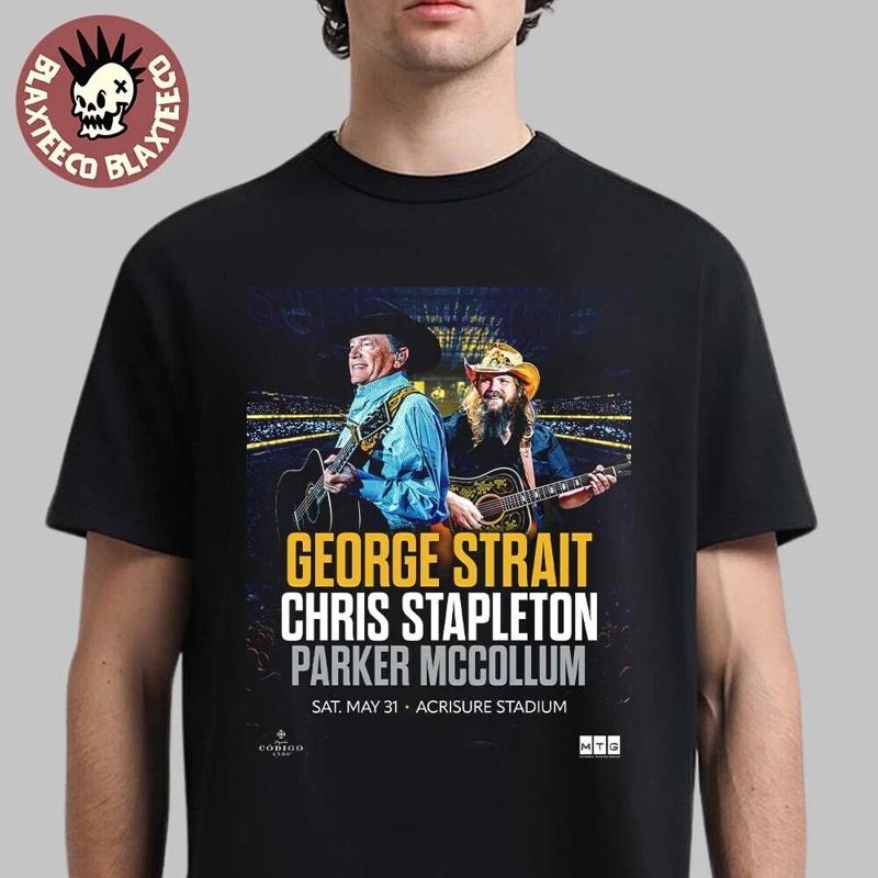 Georgea Strait With Chris Stapleton And Parker McCollum On May 31 2025 shirt 5XL різнокольоровий
Georgea Strait With Chris Stapleton And Parker McCollum On May 31 2025 shirt 5XL різнокольоровий