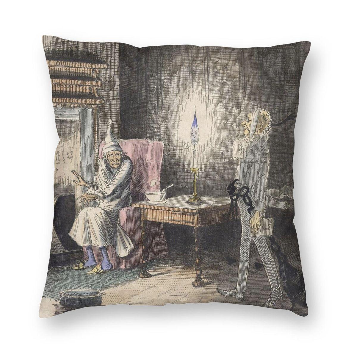 Christmas Carol Marley Ghost Pillowcase Polyester Linen Velvet Printed Zip Decor Pillow Case Bed Cushion Cover 30x30cm
Christmas Carol Marley Ghost Pillowcase Polyester Linen Velvet Printed Zip Decor Pillow Case Bed Cushion Cover 30x30cm