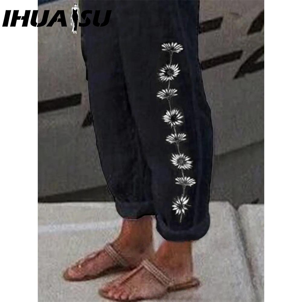 IHUASU Fashion Popular Floral Print Harem Pants with Flower Pockets Mid Waist Trousers Streetwear M чорний
IHUASU Fashion Popular Floral Print Harem Pants with Flower Pockets Mid Waist Trousers Streetwear M чорний