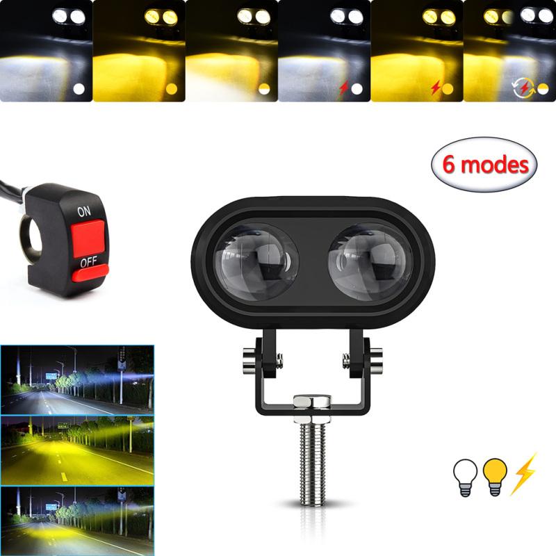 Super Bright LED Motorcycle Headlight Driving Fog Work Light Auxiliary Spotlight IP68 Waterproof
Super Bright LED Motorcycle Headlight Driving Fog Work Light Auxiliary Spotlight IP68 Waterproof