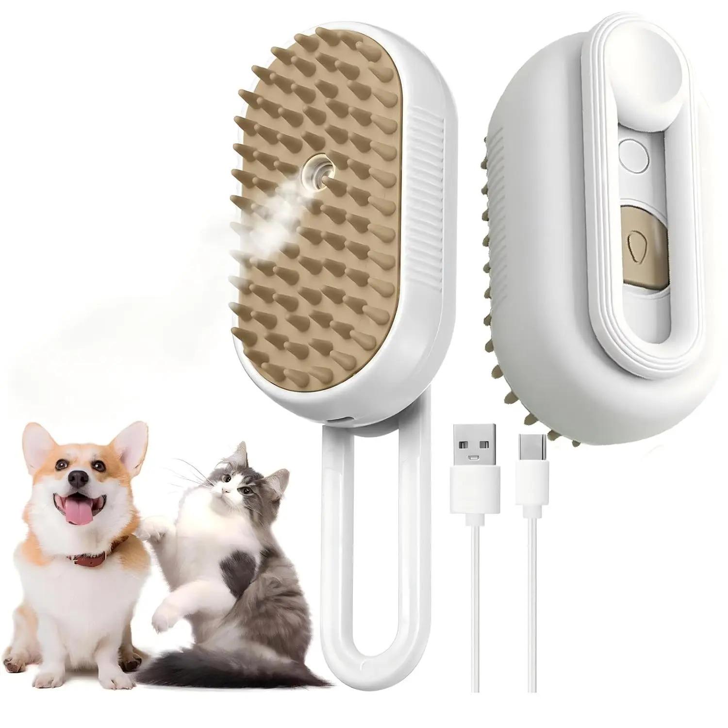 Pet Steam Brush,Cat Dog Hair Remover, Adjustable Pet Hair Remover,Pet Steamy Mist,Steam Pet Brush for Pet Hair 3-IN-1 1pcs білий
Pet Steam Brush,Cat Dog Hair Remover, Adjustable Pet Hair Remover,Pet Steamy Mist,Steam Pet Brush for Pet Hair 3-IN-1 1pcs білий
