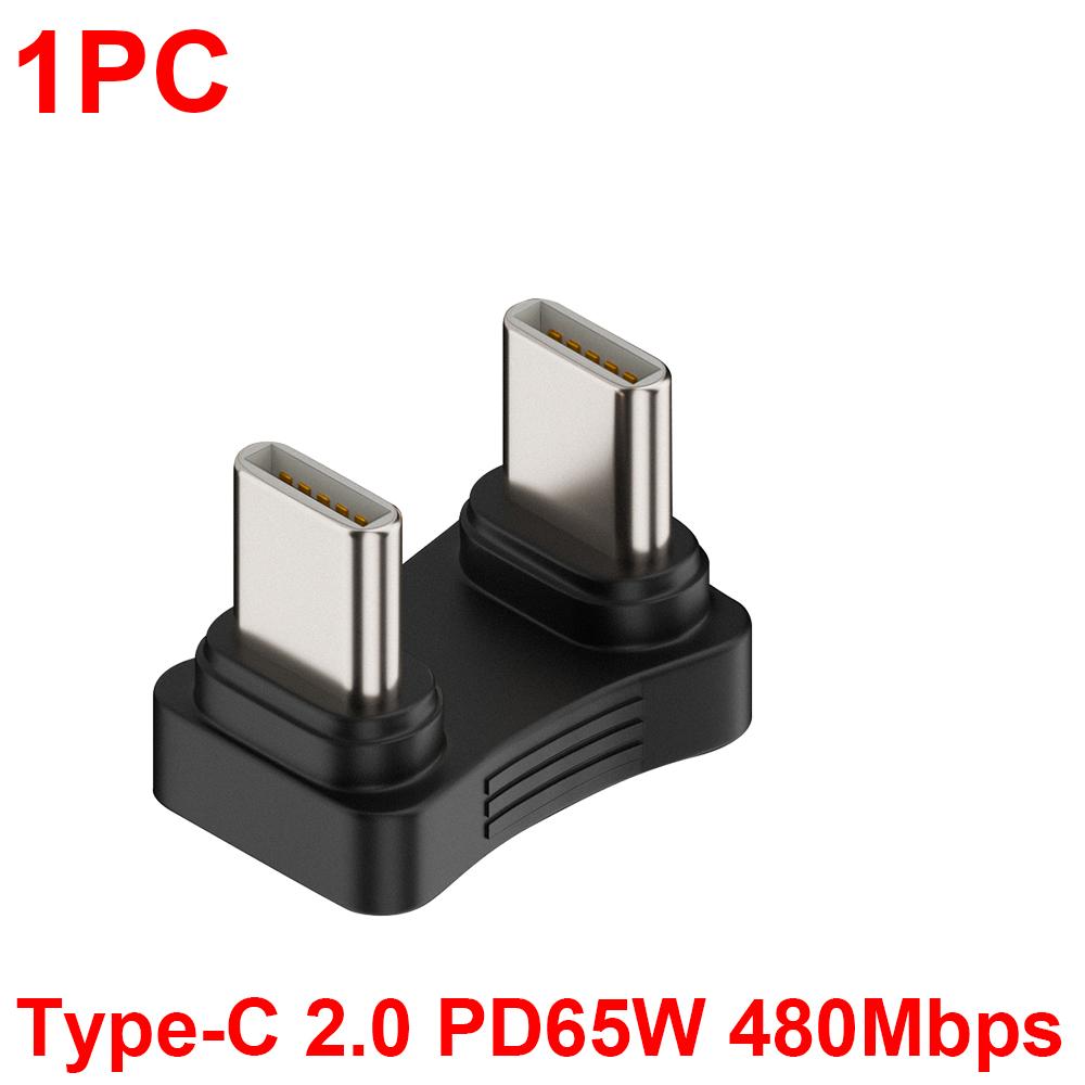 1/2PCS 180 Degree Angle USB C Adapter USB-C Male to Female Converter 20Gbps 140W Type C Charging Adapter for Steam Deck
1/2PCS 180 Degree Angle USB C Adapter USB-C Male to Female Converter 20Gbps 140W Type C Charging Adapter for Steam Deck