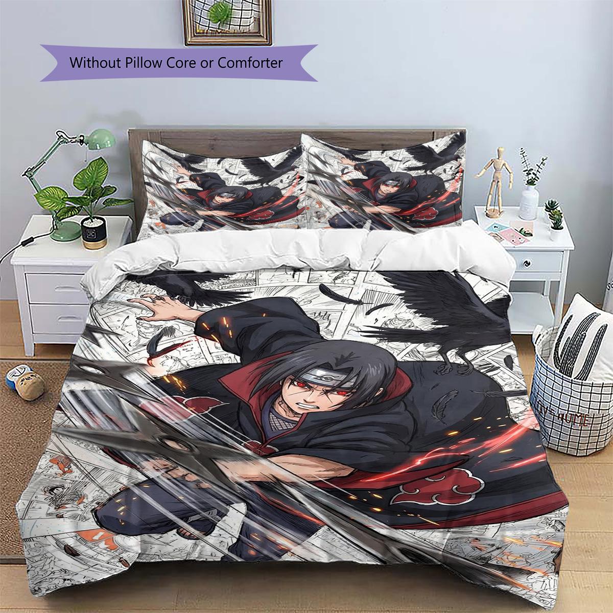 Itachi Uchiha Patterned Pillowcase & Duvet Cover Set Bedroom Premium Bedding Decor Great Holiday Gift for Lovers.-TING 135x200cm
Itachi Uchiha Patterned Pillowcase & Duvet Cover Set Bedroom Premium Bedding Decor Great Holiday Gift for Lovers.-TING 135x200cm