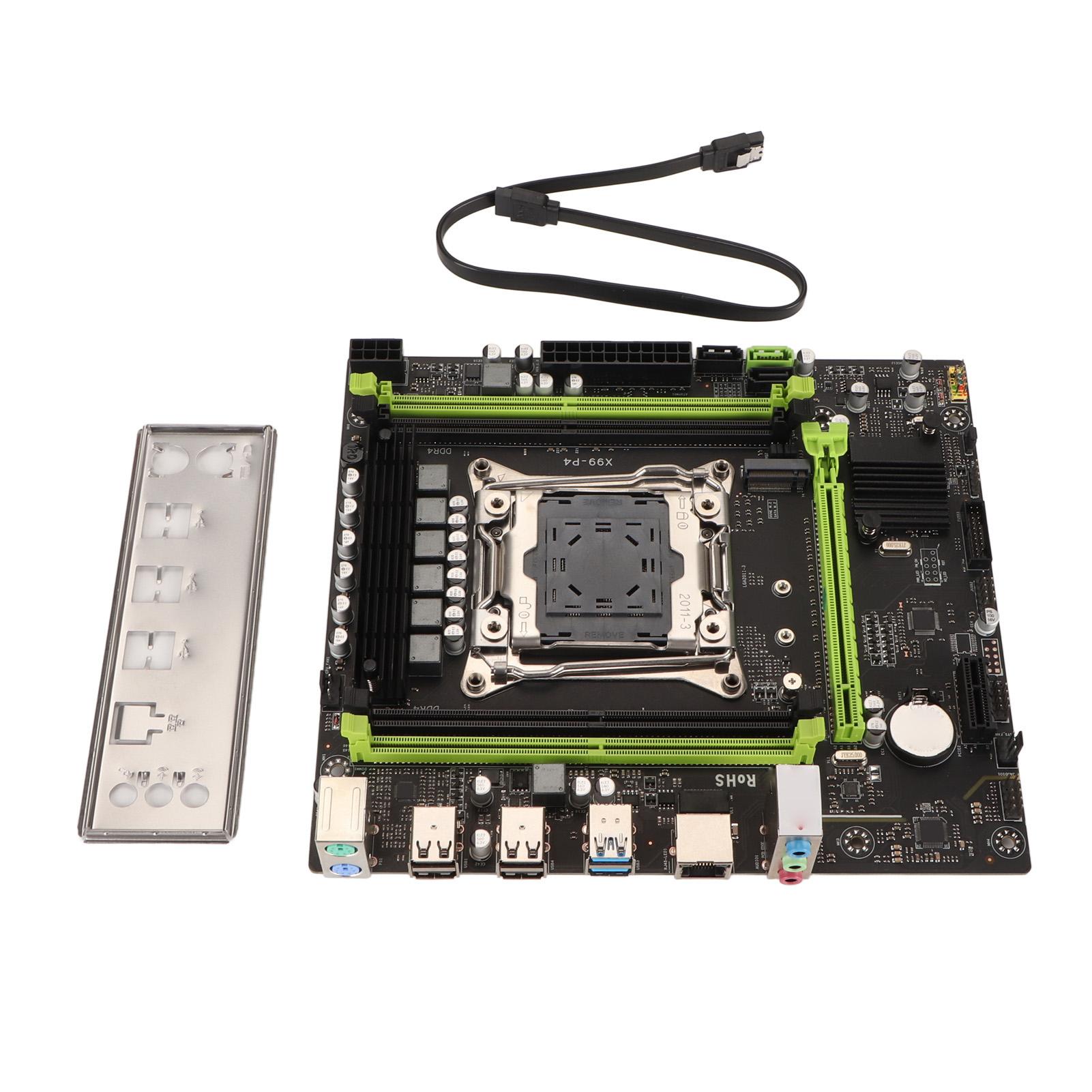 Материнська плата X99 P4 Двоканальний DDR4 6 фазний блок живлення LGA 2011 3 Материнська плата комп’ютерних ігор для
Материнська плата X99 P4 Двоканальний DDR4 6 фазний блок живлення LGA 2011 3 Материнська плата комп’ютерних ігор для
