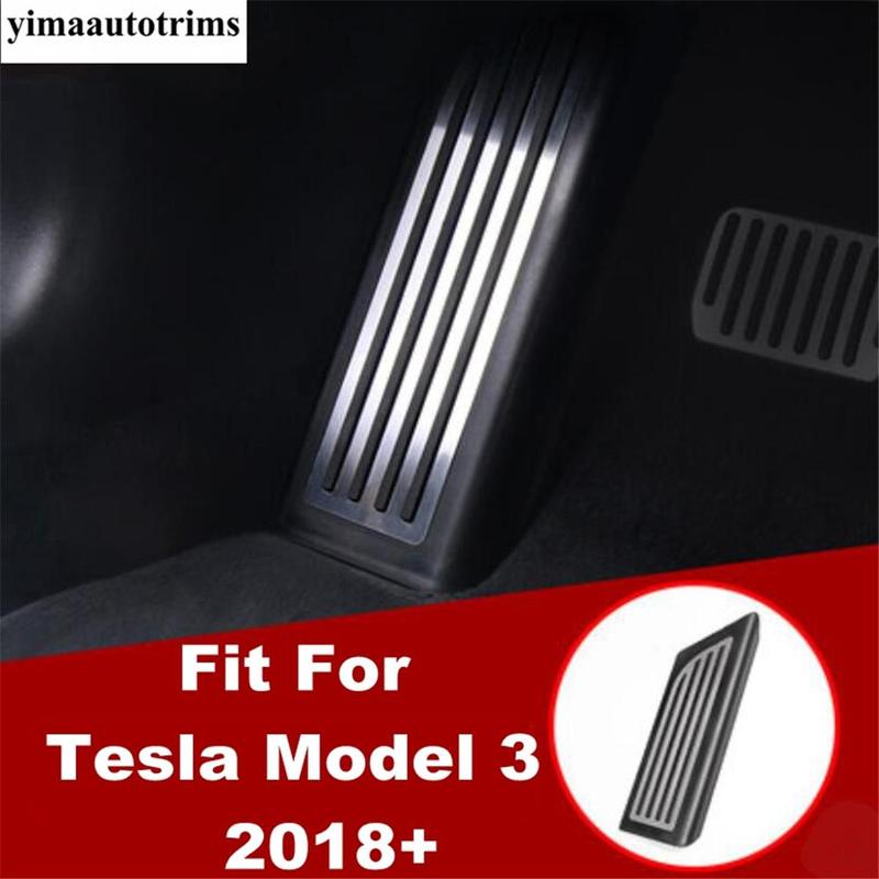Left Side Foot Pedal Rest Footrest Plate Protector Bezel Panel Cover Trim Fit For Tesla Model 3 2018 - Interior Accessories
Left Side Foot Pedal Rest Footrest Plate Protector Bezel Panel Cover Trim Fit For Tesla Model 3 2018 - Interior Accessories