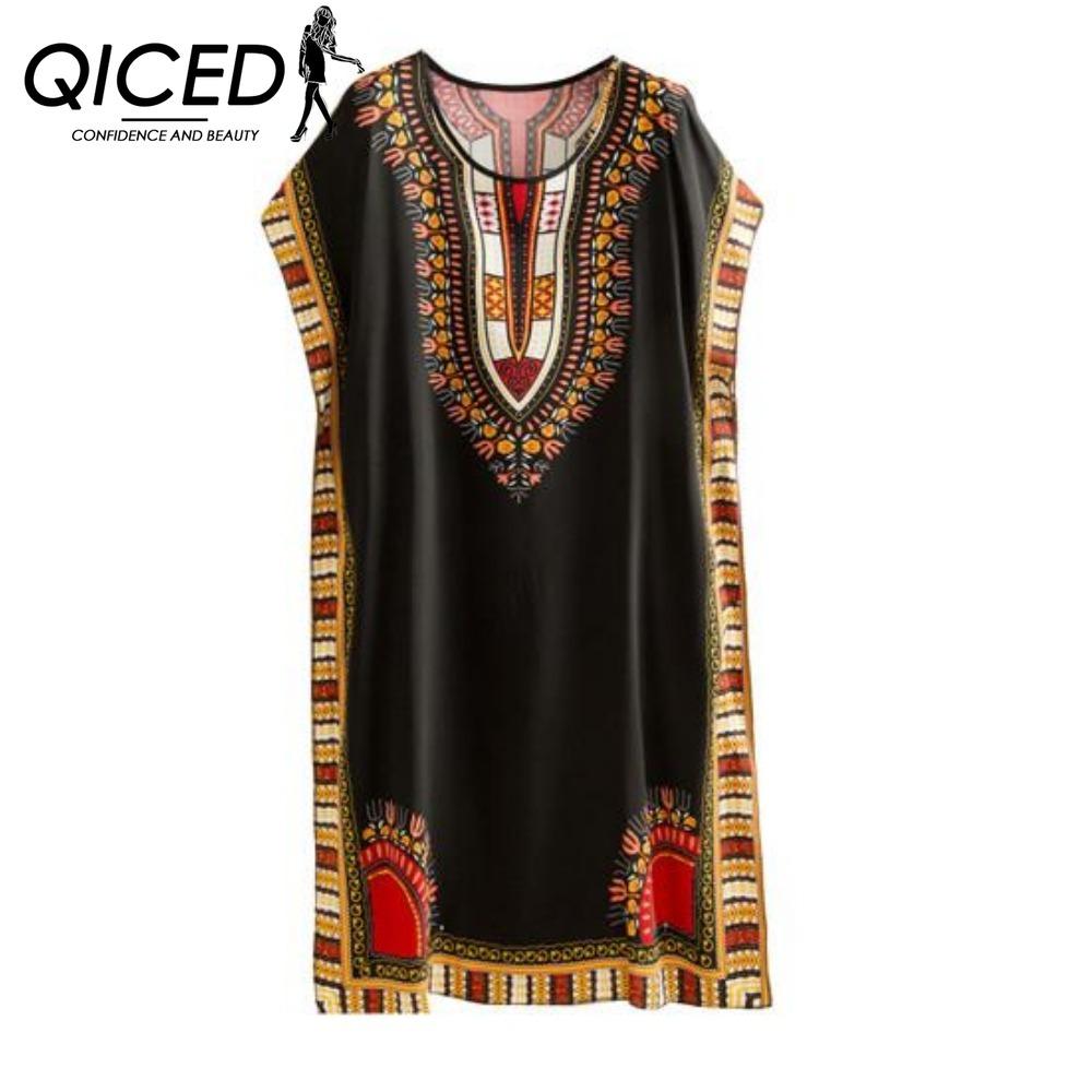 QICED Summer Dress Geometric Print Pullover One Size Chic Women Mid-Calf Dress For Homewear one size чорний
QICED Summer Dress Geometric Print Pullover One Size Chic Women Mid-Calf Dress For Homewear one size чорний
