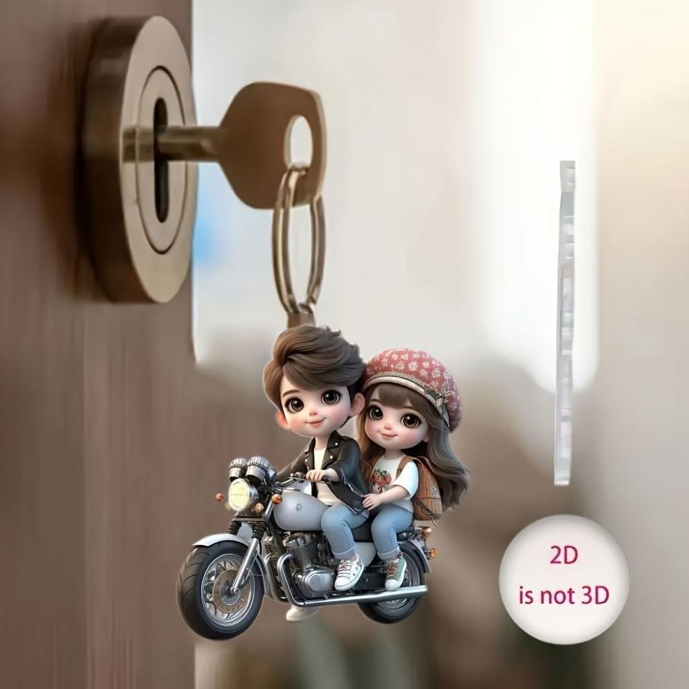 Милая пара едет на мотоцикле 2D плоский акриловый кулон в виде школьной сумки студентки, подвеска на зеркало заднего вида автомобиля, подвеска на рюкзак Acrylic flat
Милая пара едет на мотоцикле 2D плоский акриловый кулон в виде школьной сумки студентки, подвеска на зеркало заднего вида автомобиля, подвеска на рюкзак Acrylic flat
