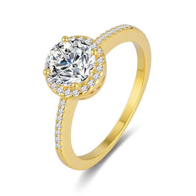 Luxury Women s 1 Carat Moissanite Ring, Round-Cut, White Gold-Plated 925 Sterling Silver Size 6
Luxury Women s 1 Carat Moissanite Ring, Round-Cut, White Gold-Plated 925 Sterling Silver Size 6