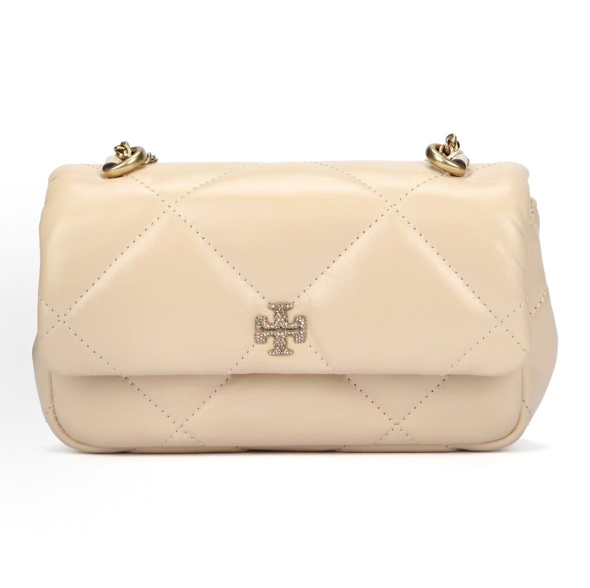 Tory Burch Kira Logo Magnetic Closure Leather Crossbody Shoulder Bag Mini Women Bags Beige 161913-700 Basic Set (Bag+Dust Bag)
Tory Burch Kira Logo Magnetic Closure Leather Crossbody Shoulder Bag Mini Women Bags Beige 161913-700 Basic Set (Bag+Dust Bag)