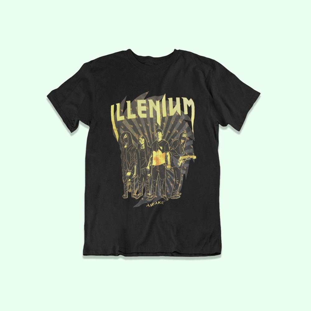 Illenium Awake Black TShirt Nicholas Dee Miller Fallen Emers Chicago IL Shirt Unisex T-Shirt XL
Illenium Awake Black TShirt Nicholas Dee Miller Fallen Emers Chicago IL Shirt Unisex T-Shirt XL
