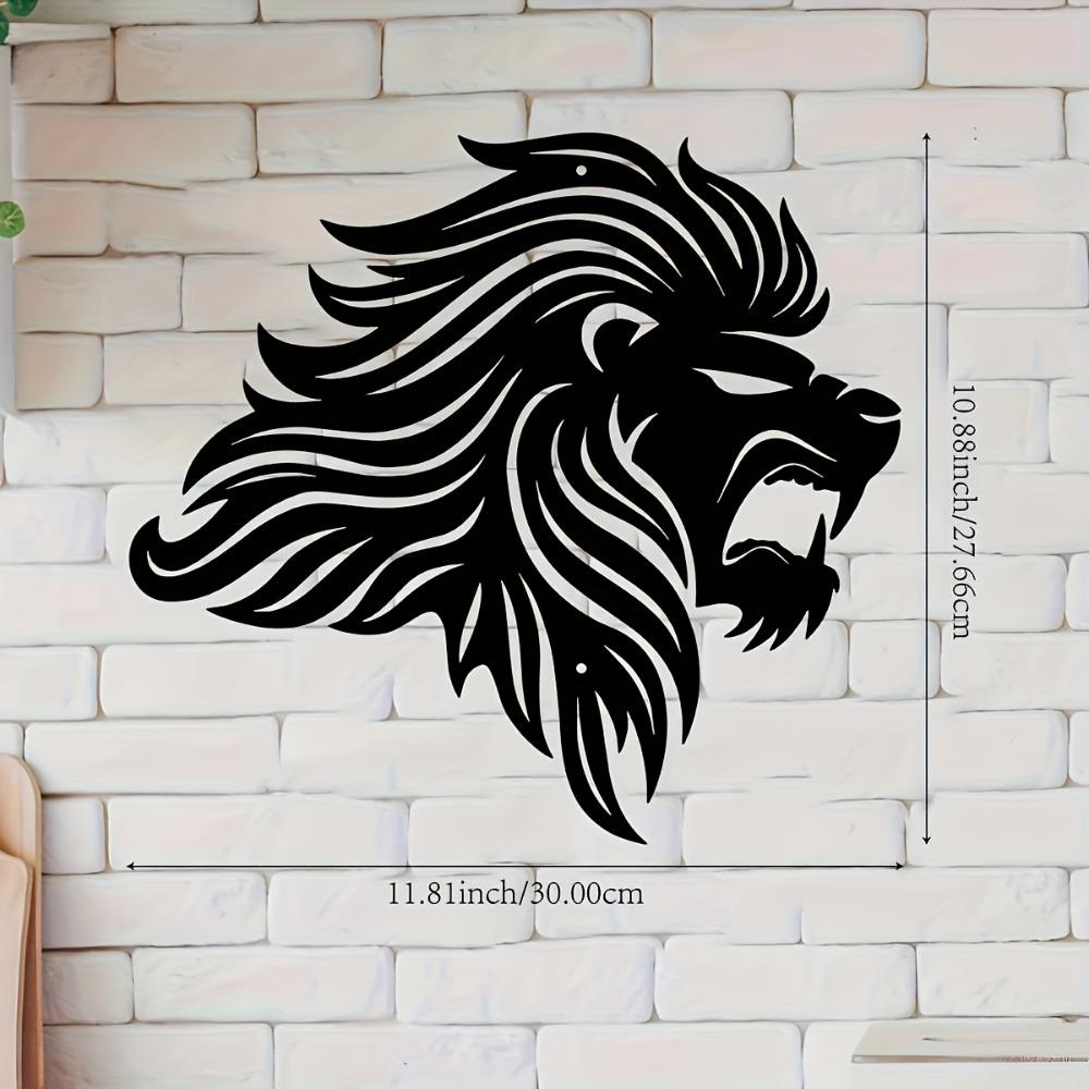 1pc Metal Lion Wall Decor Iron Art Statue 11.81 Inch for Indoor Outdoor Home Garden Living Room Bedroom Porch 1pc
1pc Metal Lion Wall Decor Iron Art Statue 11.81 Inch for Indoor Outdoor Home Garden Living Room Bedroom Porch 1pc