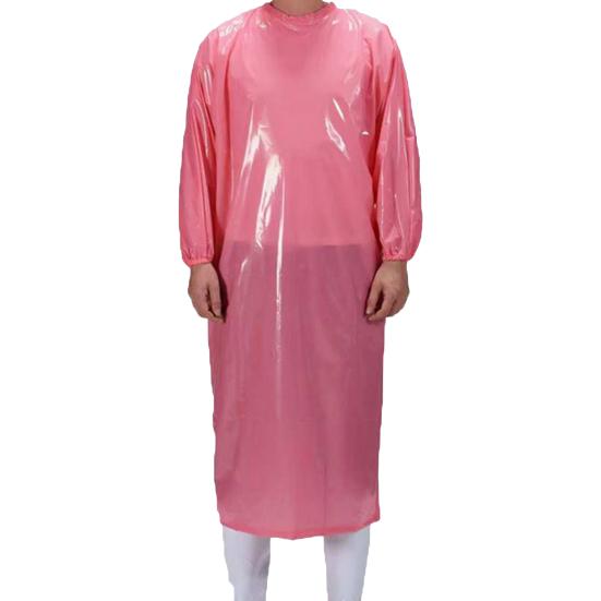 Waterproof Apron with Long Sleeves Food-Grade TPU Protective Smock Oil Resistant Workwear for Food Processing Cold Storage Seafood Work розовый
Waterproof Apron with Long Sleeves Food-Grade TPU Protective Smock Oil Resistant Workwear for Food Processing Cold Storage Seafood Work розовый