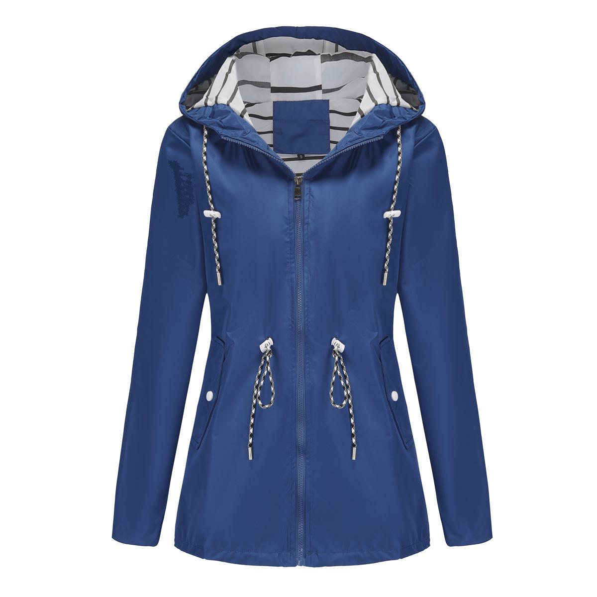 Женский водоотталкивающий тренч с капюшоном 2025 года с подкладкой в полоску - длинный рукав, средней длины, большого размера. 4XL
Женский водоотталкивающий тренч с капюшоном 2025 года с подкладкой в полоску - длинный рукав, средней длины, большого размера. 4XL