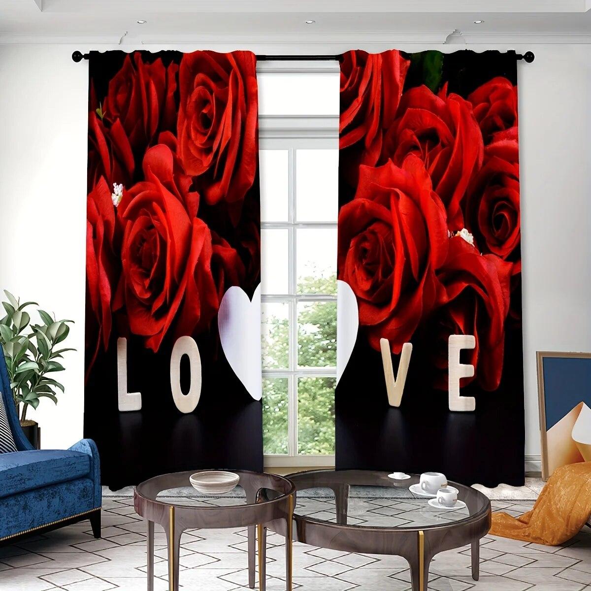 2 шт., модные занавески с изображением новолуния, розы, украшения дома, 3D цифровая печать, карманные шторы, декор для гостиной W50xH130(CM)x2PCS-Grommet Top
2 шт., модные занавески с изображением новолуния, розы, украшения дома, 3D цифровая печать, карманные шторы, декор для гостиной W50xH130(CM)x2PCS-Grommet Top