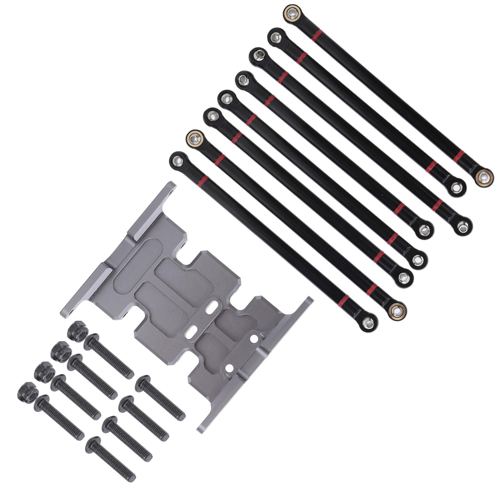 Кріплення центральної захисної пластини з алюмінієвого сплаву з базовою тягою для радіокерованої машини Axial SCX10 110
Кріплення центральної захисної пластини з алюмінієвого сплаву з базовою тягою для радіокерованої машини Axial SCX10 110