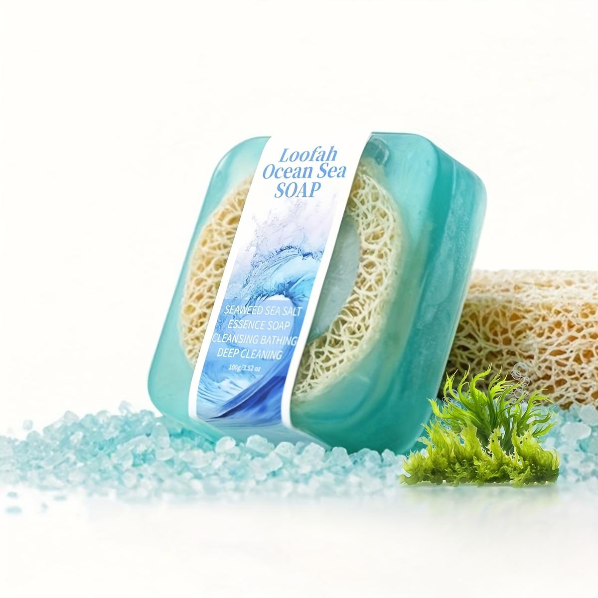 Handmade Coconut Milk Soap with Loofah Exfoliating Kojic Acid & Lemon Essential Oil for Bath and Facial Care 06
Handmade Coconut Milk Soap with Loofah Exfoliating Kojic Acid & Lemon Essential Oil for Bath and Facial Care 06