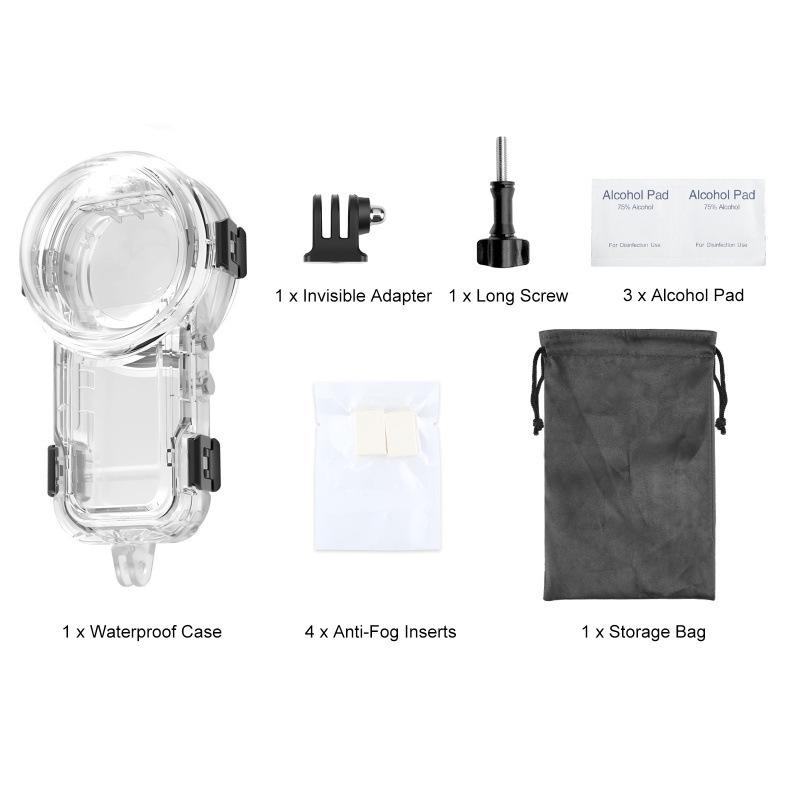 Insta360 X5 Invisible Quick Release Waterproof Diving Case (60m)
Insta360 X5 Invisible Quick Release Waterproof Diving Case (60m)