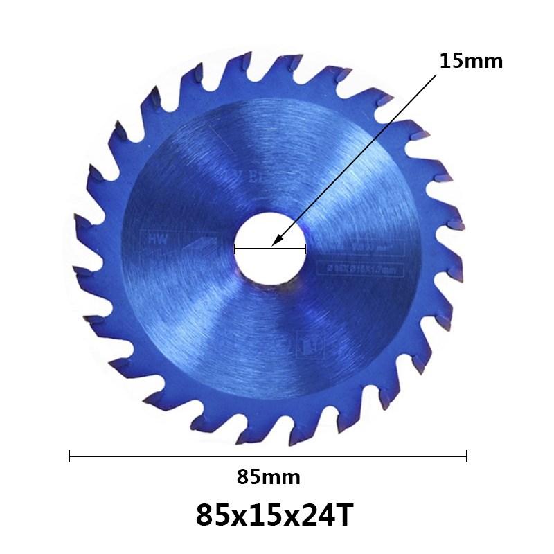 Мини-дисковая пила CMCP Nano с синим покрытием, 1 шт., 85x10/15 мм, 24 зуба, 30 зубьев, 36 зубьев, лезвие для резки дерева, твердосплавные вращающиеся режущие инструменты
Мини-дисковая пила CMCP Nano с синим покрытием, 1 шт., 85x10/15 мм, 24 зуба, 30 зубьев, 36 зубьев, лезвие для резки дерева, твердосплавные вращающиеся режущие инструменты