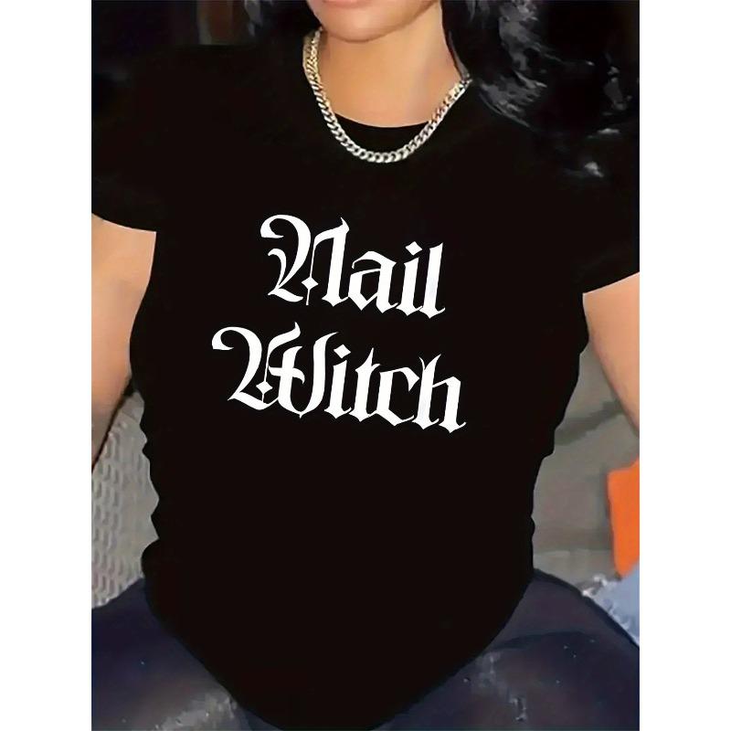 Short Sleeve T-Shirt for Nail Salon Use, Durable and Comfortable, Featuring Stylish Nail Witch Design 4XL
Short Sleeve T-Shirt for Nail Salon Use, Durable and Comfortable, Featuring Stylish Nail Witch Design 4XL
