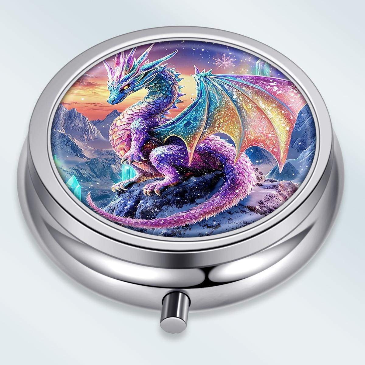 Portable Pill Box with 3 Compartments, Mini Metal Medicine Organizer Case, Cute Printed Pill Container for Vitamins, Pills, Jewelry, Travel, Daily Use різнокольоровий
Portable Pill Box with 3 Compartments, Mini Metal Medicine Organizer Case, Cute Printed Pill Container for Vitamins, Pills, Jewelry, Travel, Daily Use різнокольоровий