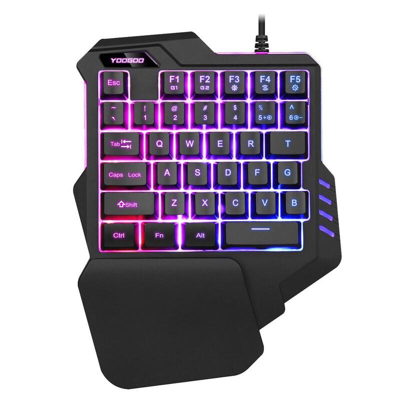 Y-FRUITFUL G92 Single-Handed Gaming Keyboard
Y-FRUITFUL G92 Single-Handed Gaming Keyboard