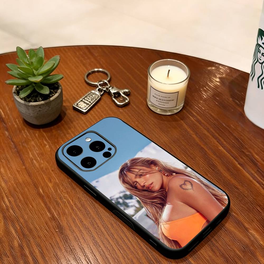 Singer Karol G Phone Case Soft Silicone black For IPhone 17 16 15 14 13 12 11 X XR Plus Pro Max Plus iPhone17ProMax
Singer Karol G Phone Case Soft Silicone black For IPhone 17 16 15 14 13 12 11 X XR Plus Pro Max Plus iPhone17ProMax