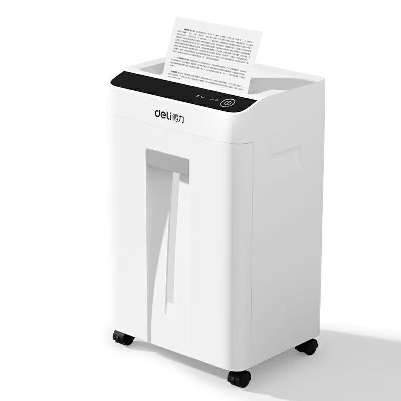 Deli GA759 8-Sheet P-5 Security Cross-Cut Paper Shredder CN plug (adapter included)
Deli GA759 8-Sheet P-5 Security Cross-Cut Paper Shredder CN plug (adapter included)