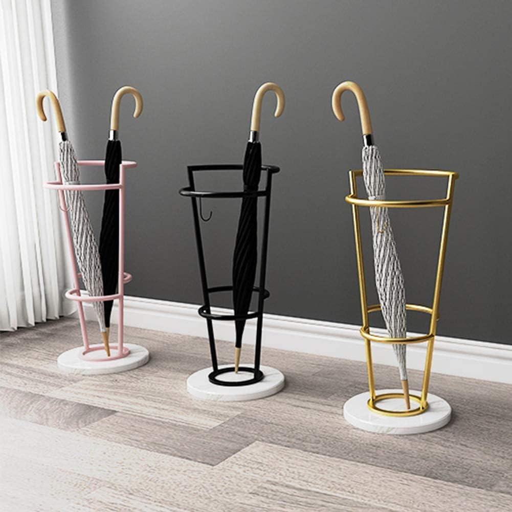 Marble Base Removable Freestanding Umbrella Holder Metal Frame Space Saving Durable Decoration Home Office57x25cm (Black B)
Marble Base Removable Freestanding Umbrella Holder Metal Frame Space Saving Durable Decoration Home Office57x25cm (Black B)